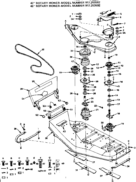 27 Craftsman Gt5000 48 Deck Belt Diagram Wiring Database 2020