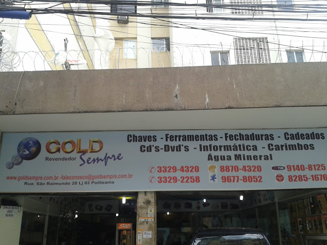 GOLD SEMPRE BAHIA - REVENDEDOR INDUSTRIA DE CHAVES GOLD