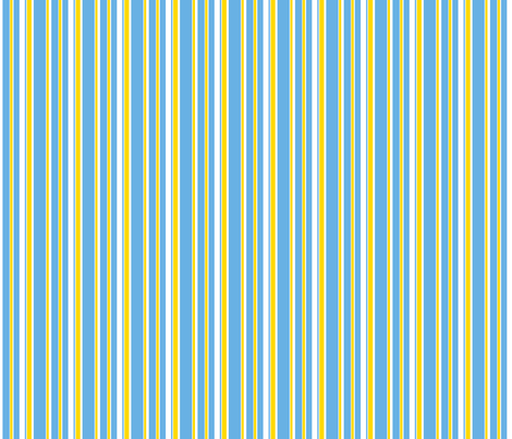 Yellow and Blue Stripe