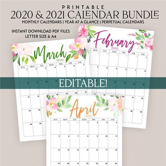 Free Editable Downloadable Monthly Calendars 2022 12 Month Calendar