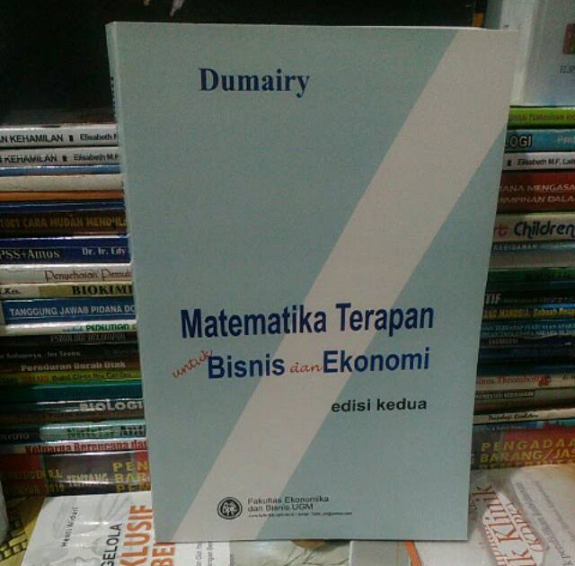 20 Buku Matematika Ekonomi Dan Bisnis Pdf - Uangmu