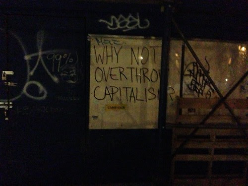 "Why not overthrow capitalism"