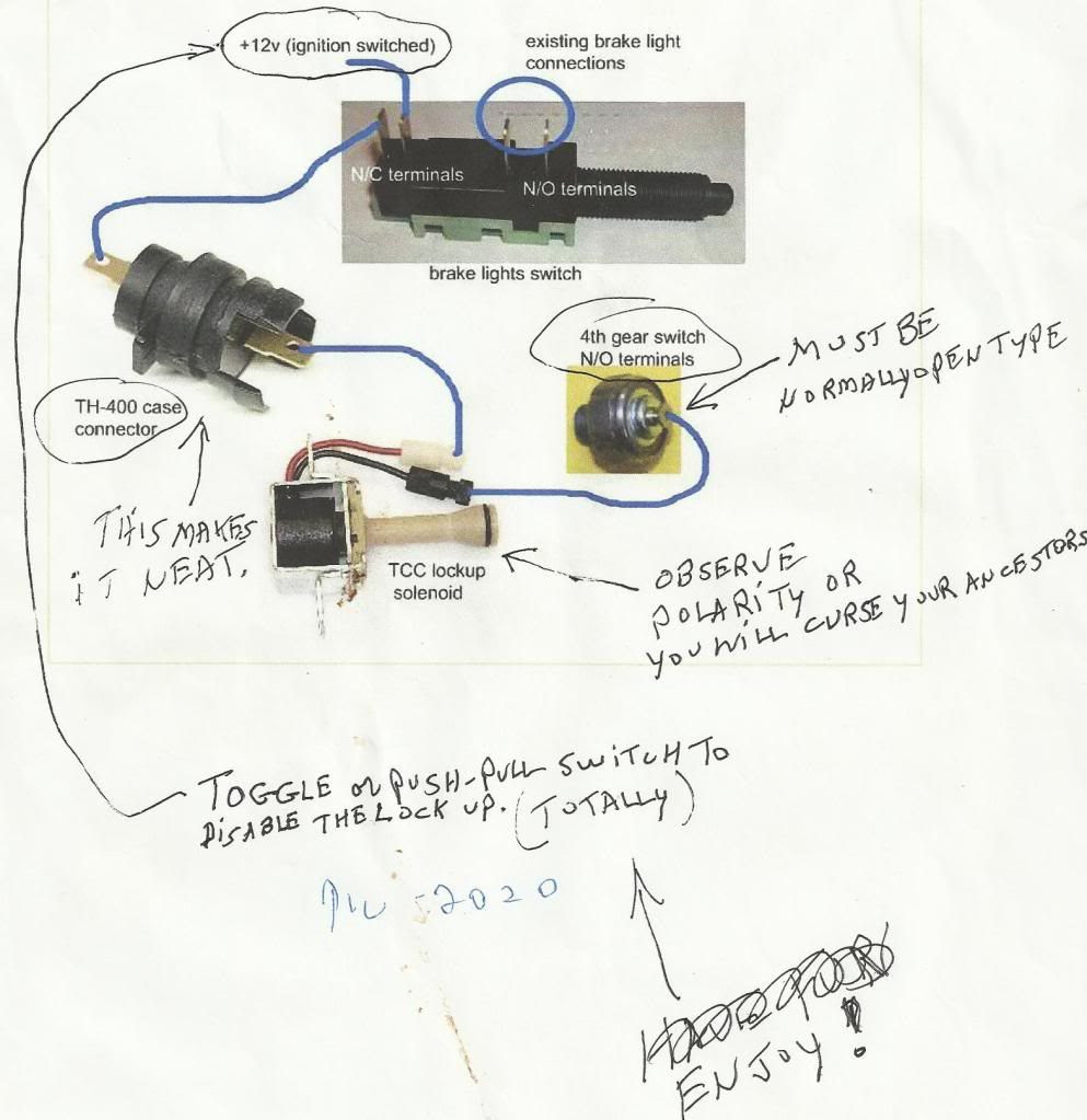 700r4 Lockup Wiring Diagram
