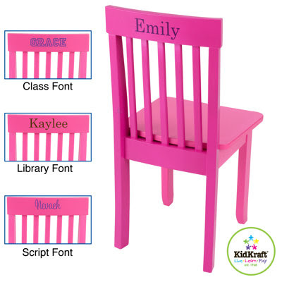KidKraft Personalized Avalon Kid's Desk Chair | Wayfair