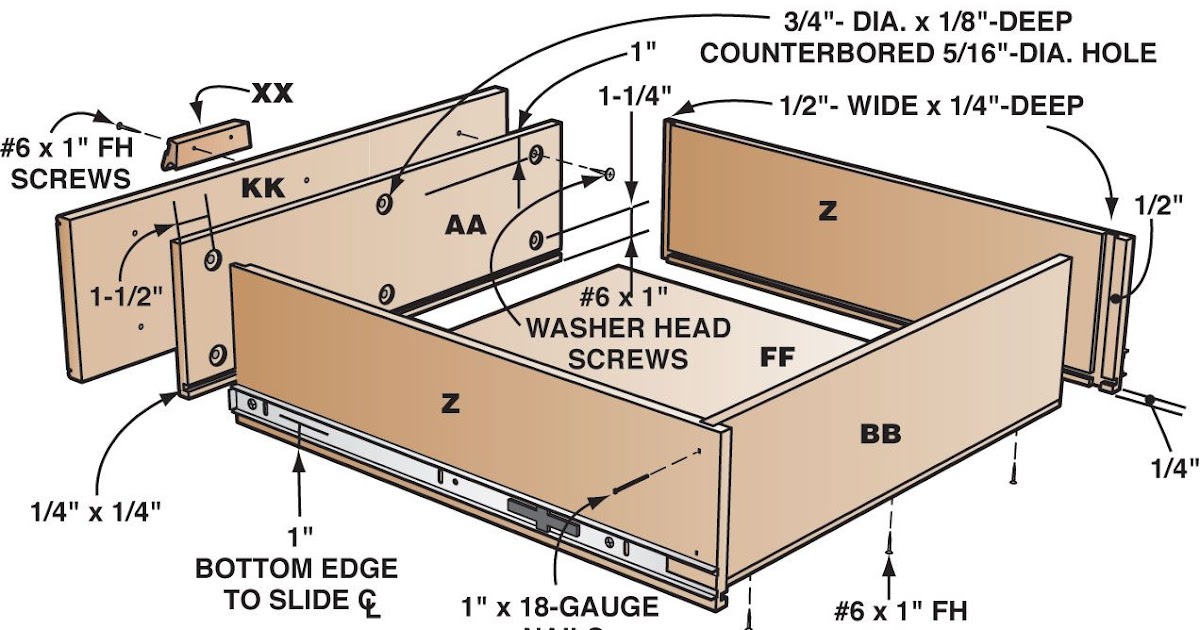 Free Woodworking Plans For Cabinets