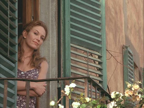 Diane Lane looking out window