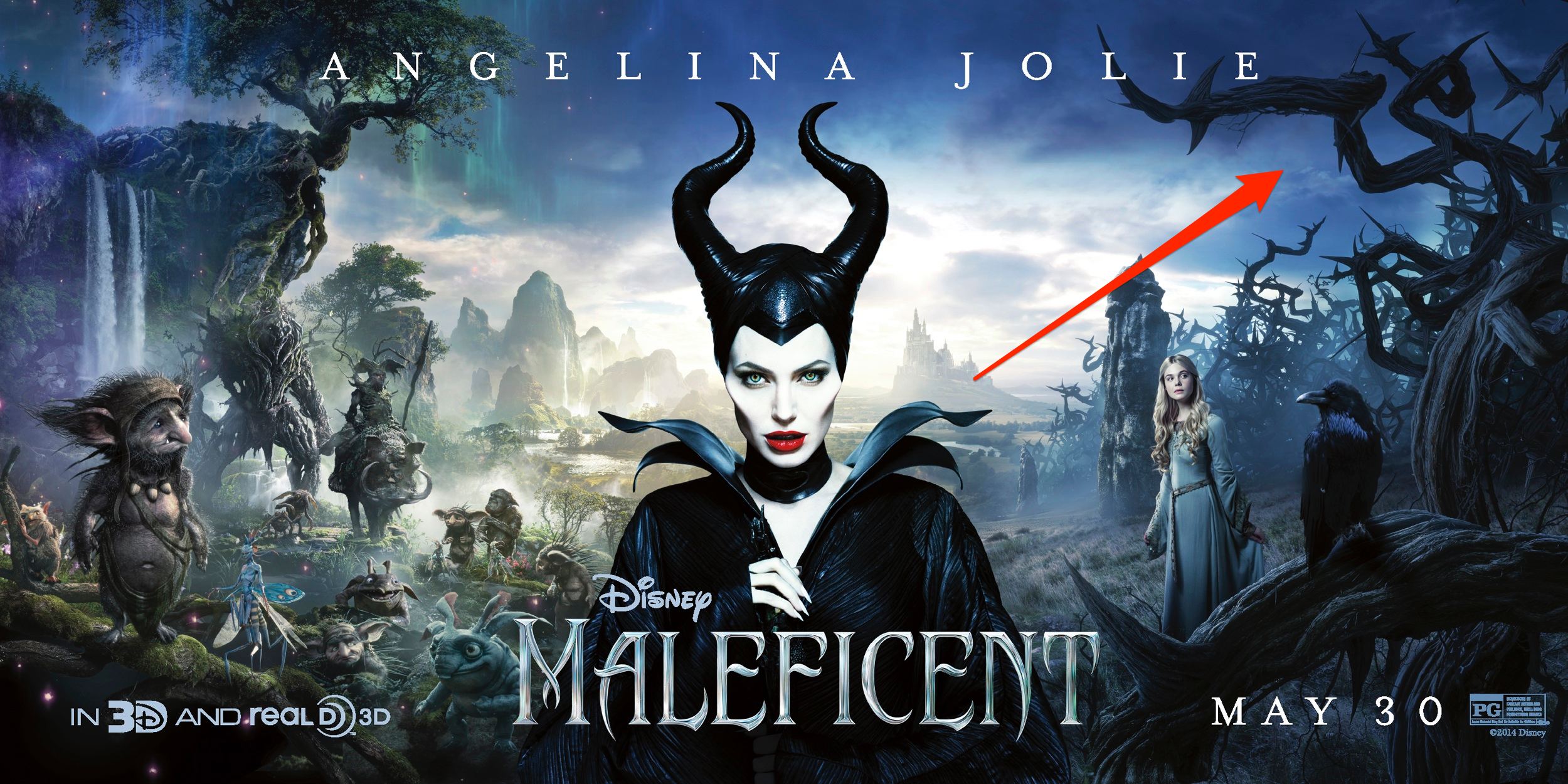 Image result for maleficent poster