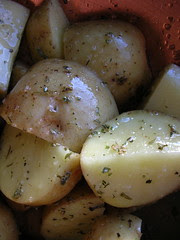 potatoes to be roasted