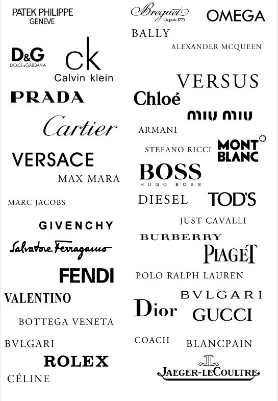 Fashion Designer Company Names - Well, fashion designers design clothes ...