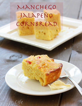 Jalapeño Manchego Corn Bread | Liv Life