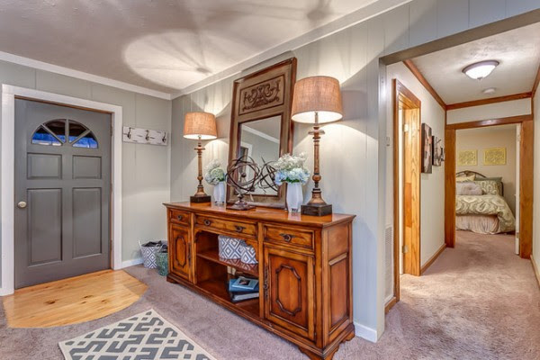 15 600x400 The Power of Paint Amazing Wood Paneling Makeover