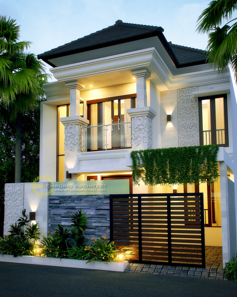  Desain  Rumah  Bali  Minimalis Lantai 1 Desain  Rumah  