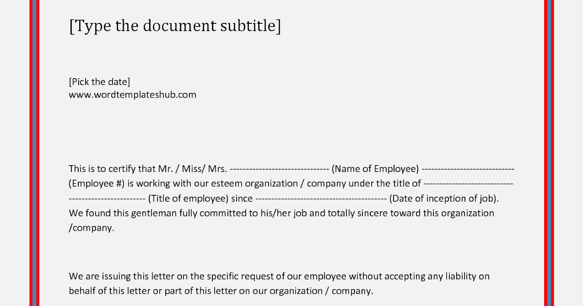 Income Certificate Format Jk - Salary Certificate Formats | 16