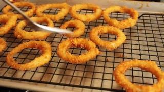 Food Wishes Recipes : Crispy Onion Rings Recipe - How To Make Crispy 