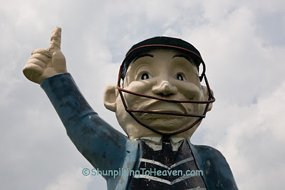 You're Out! Umpire Statue, Delaware County, Iowa