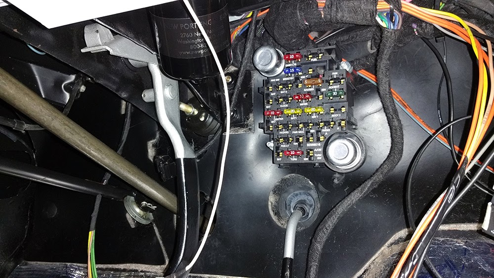 68 Mustang Fuse Panel Diagram - diagram wiring power amp