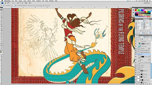Work in Progress - Back cover of Do: Pilgrims of the Flying Temple