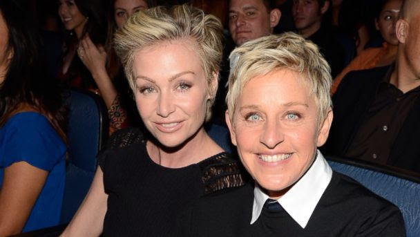 Ellen DeGeneres GTY ellen degeneres portia derossi sr 131212 16x9 608 Ellen DeGeneres Denies Trouble in Her Marriage