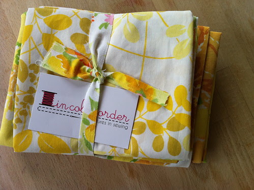 yellows for a quilt