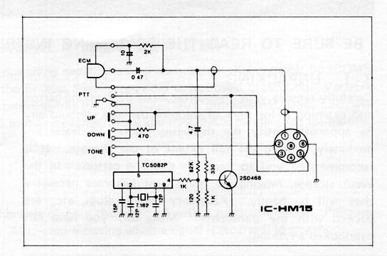 Icom Hm 152 Microphone Wiring Diagram - madcomics
