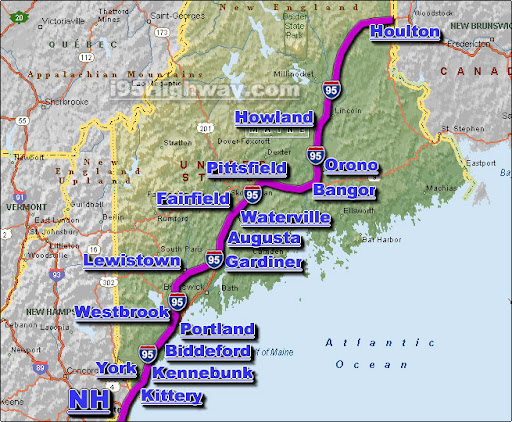 I-95
                                                          Maine Traffic
                                                          Maps