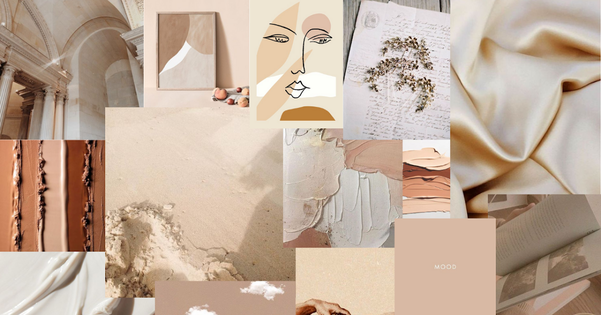 The Best 29 Pastel Beige Aesthetic Wallpaper Desktop - Iurd Gifs