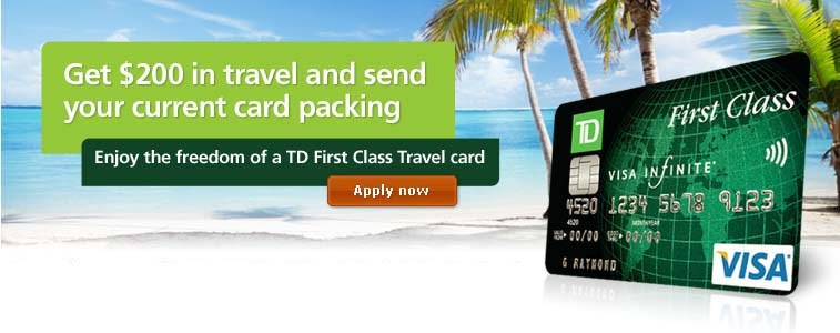 Td Visa Infinite >> Rewards Canada: TD ups the sign bonus for the First Class ... Td Visa Infinite >> Rewards Canada: TD ups the sign bonus for the First Class ...