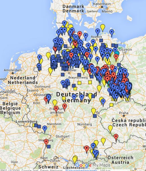 Wölfe In Brandenburg Karte | Karte