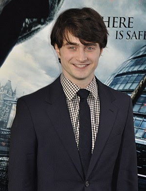 English: Daniel Radcliffe at the film premiere...
