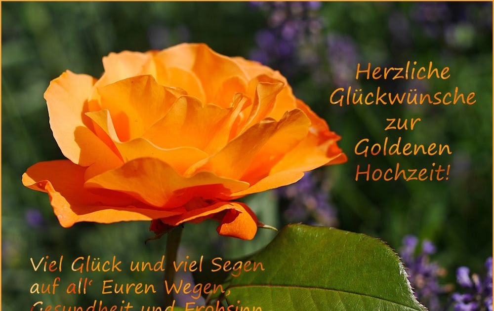 Glückwünsche Zur Hochzeit / Glückwünsche Zur Goldenen Hochzeit Von