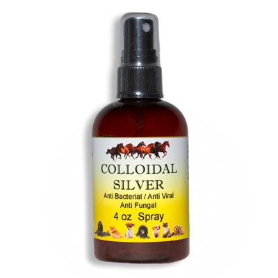 colloidal silver spray antibiotic pets fungus alternatives natural bacteria dogs help relief cat dog oz 4oz