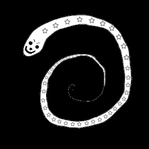 The White Earworm Animated Gif. photo Thewhiteearwormanimatedgif.gif