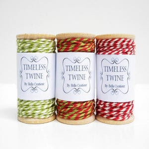 Image of Christmas Bakers Twine Large Party Pack by Timeless Twine