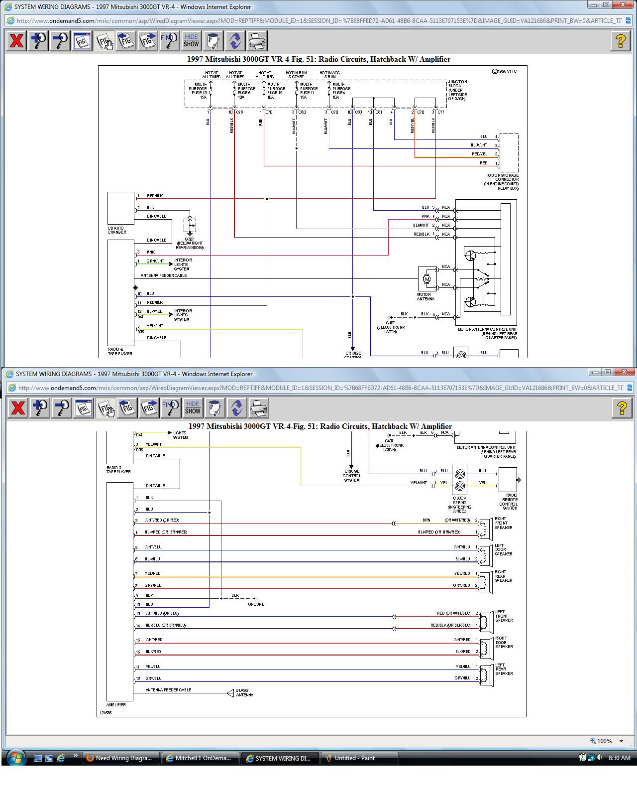 Mitsubishi 3000gt Wiring Diagram - Wiring Diagram