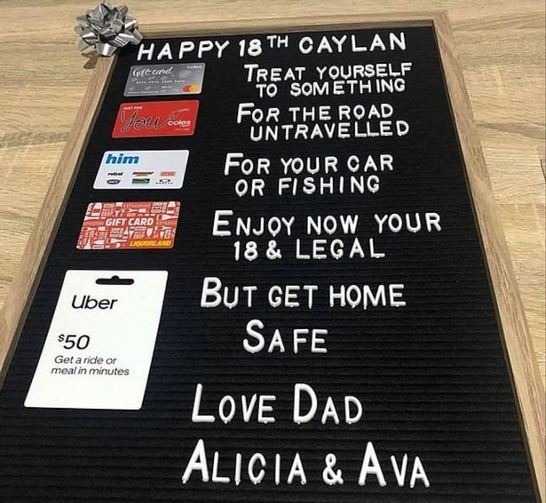 18Th Birthday Gifts For Son : My son's 18th birthday gift … | Pinteres…