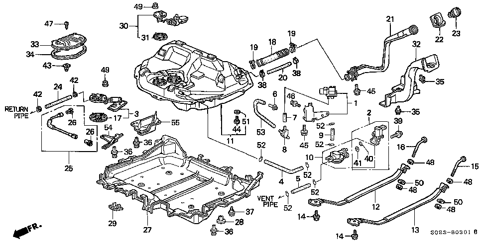 1999 Honda Accord Engine Parts Diagram | Reviewmotors.co