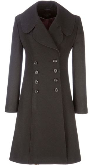 Sakura Fashion: black coat - GP03