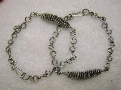 wire coil bracelets wire coil bracelets