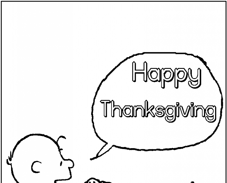 Thanksgiving Coloring Online - Free Coloring Page