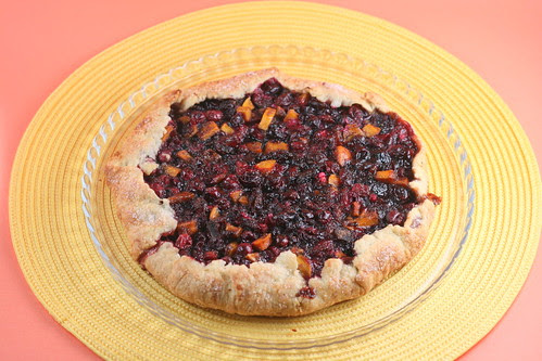 Cranberry Persimmon Lime Galette - Tuesdays with Dorie