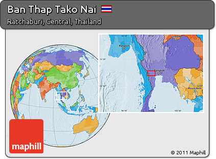 Download Map Of Ratchaburi Thailand - Maps of the World