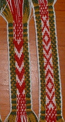 linen-wool bookmarks
