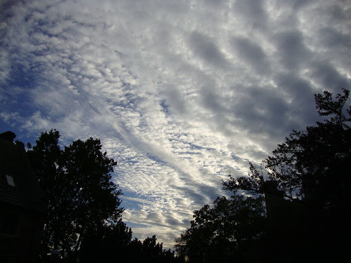 Sky over Princeton  B10/8/09