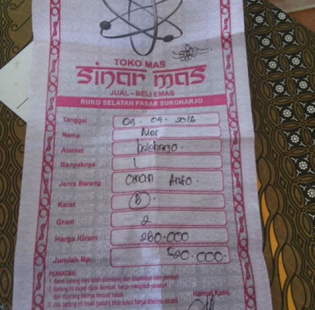 Gambar Surat Cincin Emas Doylc Asia