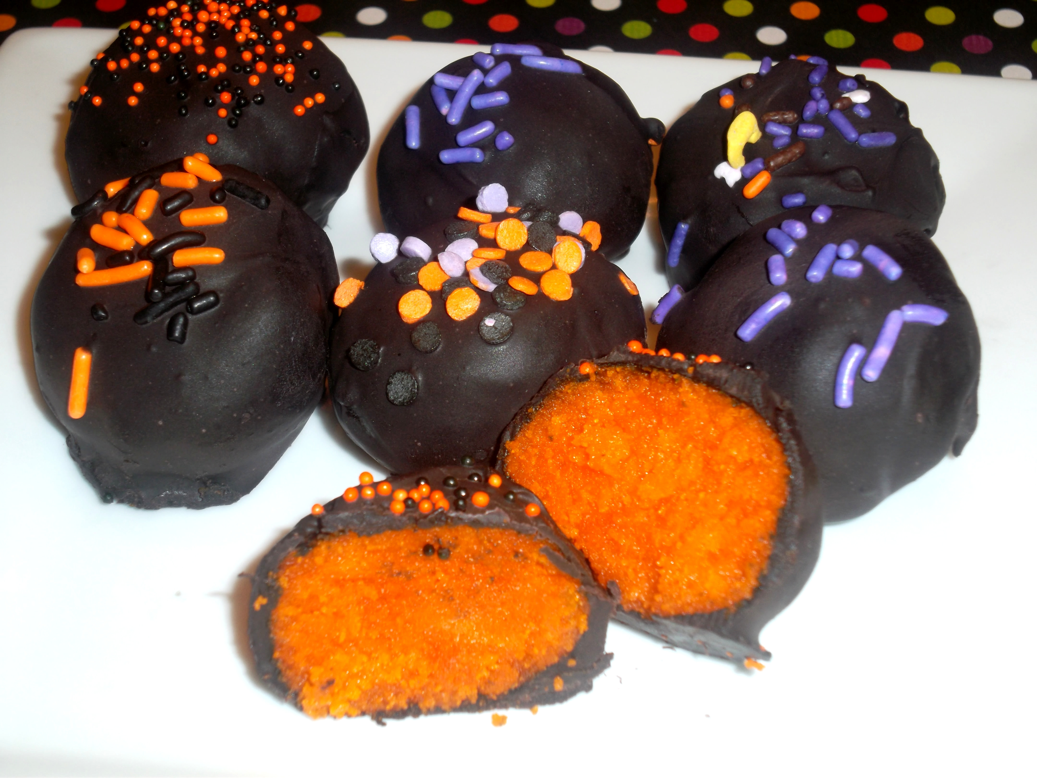 ideas halloween cake easy 2017 Halloween Cake Balls