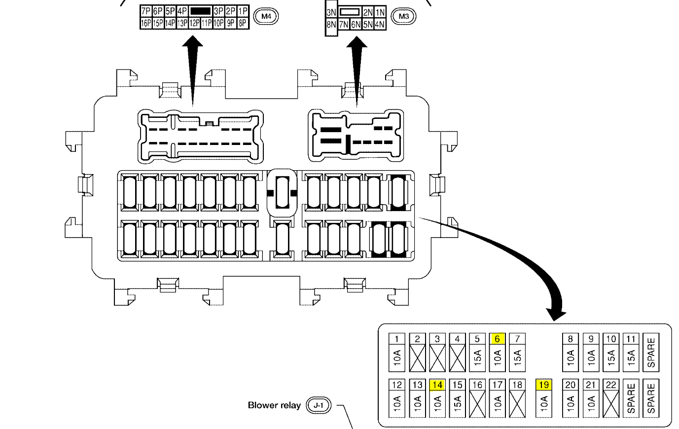 2004 Nissan Altima 25s Fuse Box Diagram