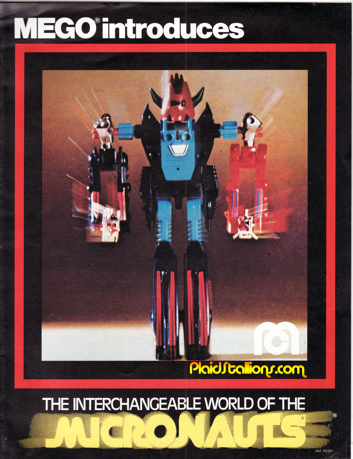 Mego Micronauts sales piece from 1978