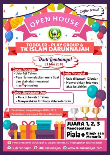 Cara Daftar Lomba Untuk Balita Di Tk Islam Darunnajah