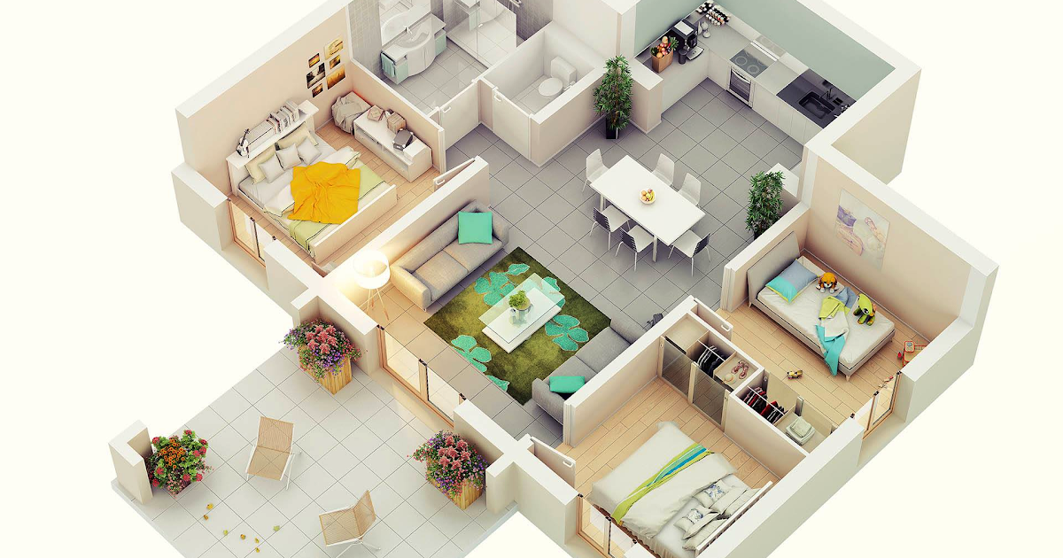 house-plan-3d-rendering-isometric-icon-13866264-png