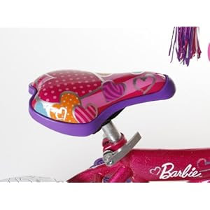 barbie bicycle seat